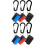 6Ud Clips Para Cañas De Con Gancho, Y Compacto 7