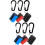 6Ud Clips Para Cañas De Con Gancho, Y Compacto 9