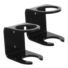 6Jgo Rack De Almacenamiento Acrílico Negro Soporte Para Casa