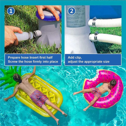 Swimming Pool Replacement Hose  Pool Replacement PE Pipe for Inflatable Hot Spring Pool 300/330/530 1