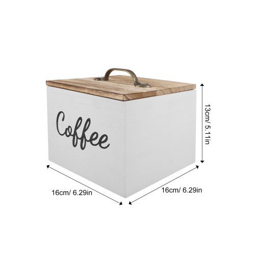 Caja De Madera Apilable Con Para Almacenar Dulces, Te Y Objetos 2