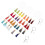 60Stk Sublimation Keyrings DIY Heat Transfer Set 1