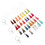 60Stk Sublimation Keyrings DIY Heat Transfer Set 2