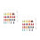 60Stk Sublimation Keyrings DIY Heat Transfer Set 7