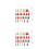 60Stk Sublimation Keyrings DIY Heat Transfer Set 3