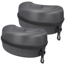 2pcs Glasses Case Storage Sunglasses Snowboard Riding Glasses for Motorcycles Ski Lens Eyewear Case