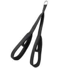 Fitness Armsterktetouw Antislip Spiertraining Lange Tricepsriem Karabijnhaak Pulldown-Touw voor Facepulls/Push-Downs