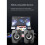 Computer Speakers USB 3.5MM PC Sound Box HIFI Stereo Microphone with LED Light for Desktop Computer Laptop Mobile Phone 9