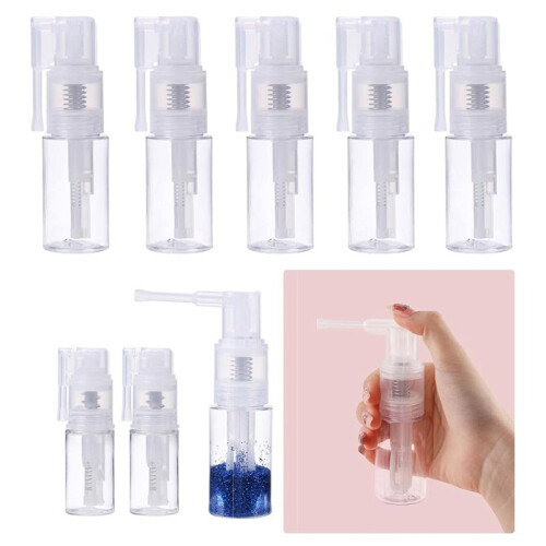 8Pcs Glitter Duster Sprayer  Glitter Spray Bottle Empty, 6Pcs 35Ml and 2Pcs 14Ml Bottles Multi-Purpose Spray Bottle 1