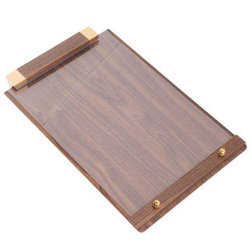 5Ud Porta Documentos Y Certificados De Madera Estable Para 1