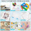 6 Pcs Clear A4 File Box Document Plastic Storage Box Case Board Containers Magazine Protector File Holder with Buckle 3