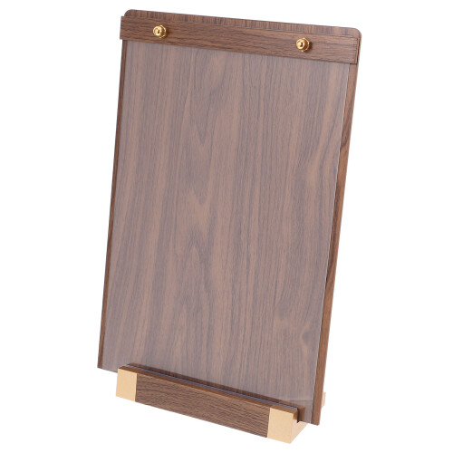 5Ud Porta Documentos Y Certificados De Madera Estable Para 2