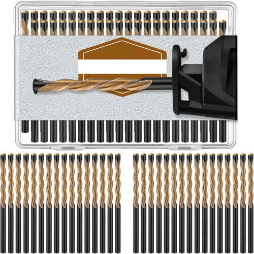 50pcs Drywall Drill Bits  Point Cutting Drill Bits Diameter Drywall Router Drill Bits Drywall Tools for Spiral Saw