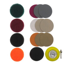 3-Inch Car Headlight Renovation and Repair Tools Flocking Sandpaper Polishing Car Light Repair Coating