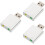 3Ud Tarjeta Sonido USB Plata, Soporte Micrófono Y Audio 7.1 7