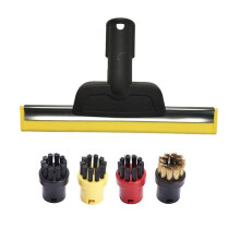 Pour SC1 SC2 SC3 SC4 SC5 SC7 CTK10 CTK20 Buse de Nettoyage à Vapeur Grattoir de Remplacement Brosse Ronde Anti-Poussière