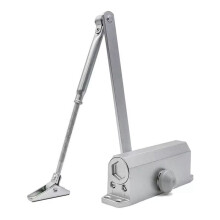 Ferme-Porte Automatique, Butée de Porte Réglable, Tampon Multifonctionnel, Ferme-Porte Adapté à la Décoration Résidentielle A