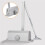 Automatic Door Closer Adjustable Door Stop Multifunctional Buffer Door Closer Suitable for Residential Decoration B 2