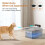 Pet  Induction Water Dispenser 2.2l USB Charging Wireless Automatic Induction con  Ultra Quiet 3 Flow Mode 5
