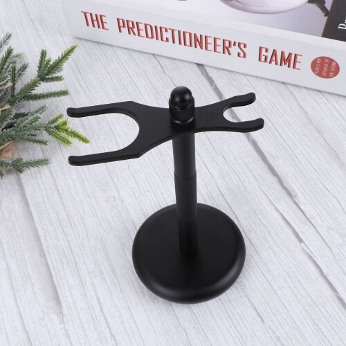 Beard Shaving Accessories Zwart Opslagrek Alloy Stevig 2
