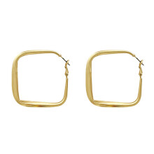 2Paare Stylische Damen Ohrhänger Goldenem Metall Leicht Chic
