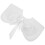 2Stk Weiße Abnehmbare False Collar Mit Schleife Für Bluse 2
