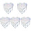 5Ud De Vidrio Para Acrílico Con Tapa Transparente 3