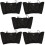 5Ud Camisas Protec Sudoraxilas Negro Cómodas Para Mujer 10