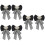 6Ud Broche Gran Negro Con Pin Para Y Abrigos Mujer 9