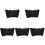 5Ud Camisas Protec Sudoraxilas Negro Cómodas Para Mujer 4