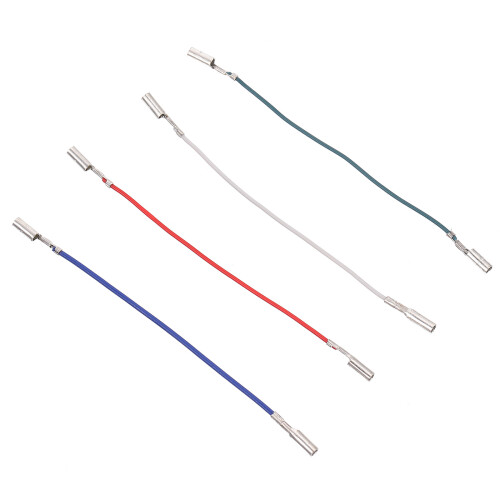 8Ud Cables Para Tocadiscos Resistentes Y Prácticos En Colores Surtidos 2