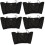 5Ud Camisas Protec Sudoraxilas Negro Cómodas Para Mujer 9