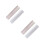 4Ud Autoadhesiva Transferencia Roja PVC Con Guía Para Stickers 4