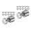 40Jgo Hardware Metálico Para Montajes De Pared, Tornillos Para 7