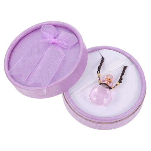 3Ud Collar Botella Aroma Rosa Difusor Decorativo Perfume Práctico