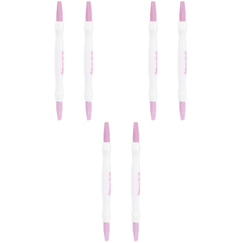 6Ud Juego Lima Y Cutícula Rosa Para Cuidado Y 2
