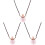 3Ud Collar Botella Aroma Rosa Difusor Decorativo Perfume Práctico 3
