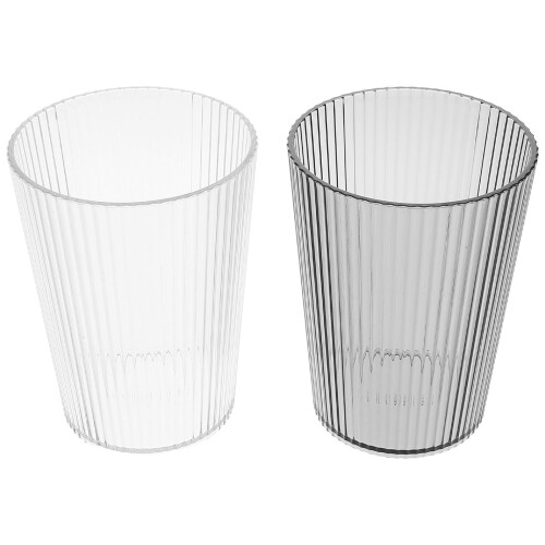 8Ud Vaso Plástico Para Cepillos Pareja Simple Almacenamiento 1