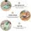 4Ud Porta Tapas Y De Cocina En PP Compacto Multicolor 10