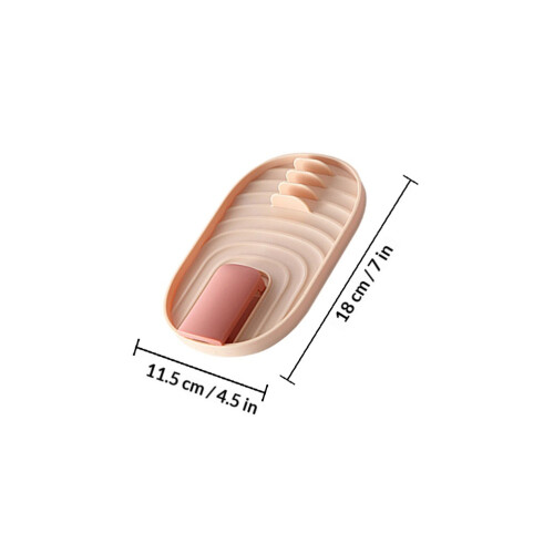 4Ud Porta Tapas Y De Cocina En PP Compacto Multicolor 1