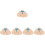 5Ud Placas De Nacimiento Infantil De Madera Para Decorar Y 6