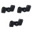 3Ud Adaptador Extensor Para Con Soporte Nut Negro 5