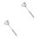 2Ud Mini Metálicos Para Sopa Y Salsa Color Plata 7