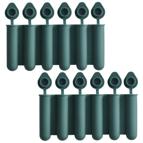 8 Unidades Para Cubos De Hielo Silicona Reutilizable Con 2