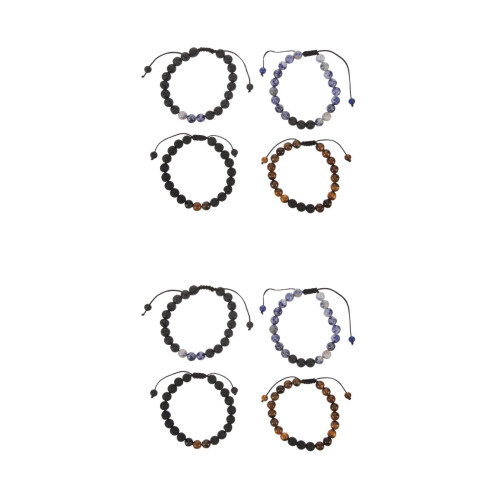 8Ud Brazaletes Creativos Multicolor Para 2