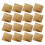 200Ud Papel Kraft Antigrasa Triangular Para Empaques De Comida Khaki 10