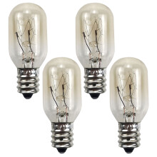 4 Unidades Bombillas E12 15 W Halógenas Resistente Calor Para