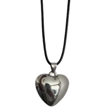 Collier avec pendentif en forme de cœur, chaîne de-27mm