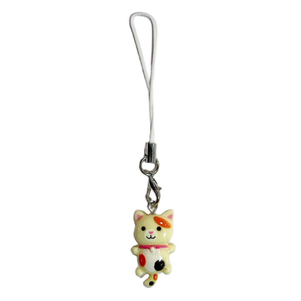 Cute Cat Pendant Keychain Phone Strap Lanyard Strap Backpack-4 7732000918346