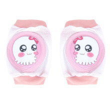 Easy To Install Toddler Kneepads Anti Slip Breathable Premium Quality Knee Protectors With Soft Elastic And 4 Layer Cotton Structure